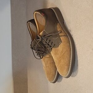 G.H. Bass & Co. Piedmont Brown Nubuck Saddle Casual Oxfords Men's US 8 M